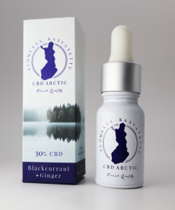 30 % CBD - Mustaherukka + Inkivääriöljy